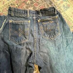 Oscar De La Renta Jeans Size 10 Dark Wash Denim
